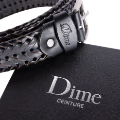 Braided Leather Belt>Dime MTL Clearance