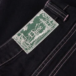 Classic Relaxed Denim Pants><noscript><img width=