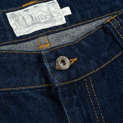 Classic Relaxed Denim Pants><noscript><img width=