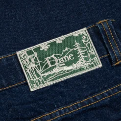 Classic Relaxed Denim Pants><noscript><img width=