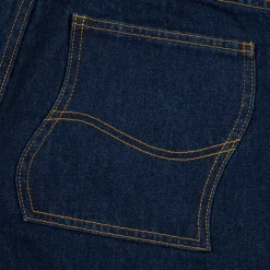 Classic Relaxed Denim Pants><noscript><img width=