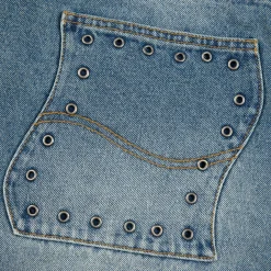 Classic Relaxed Denim Pants><noscript><img width=