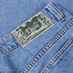 Classic Relaxed Denim Pants><noscript><img width=