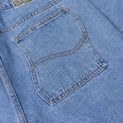 Classic Relaxed Denim Pants><noscript><img width=