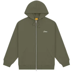 Cursive Small Logo Zip-Hoodie>Dime MTL Best