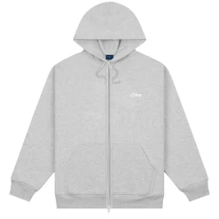 Cursive Small Logo Zip-Hoodie>Dime MTL Flash Sale