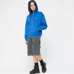 Cursive Small Logo Zip-Hoodie>Dime MTL Cheap