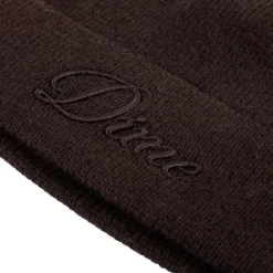 Cursive Wool Fold Beanie><noscript><img width=